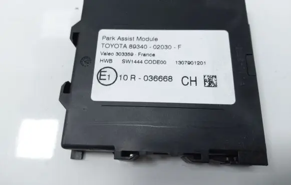 Toyota Auris 150 Parking PDC control unit/module 8934002030