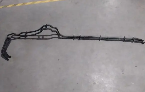 Peugeot 508 Electric car engine cooling hoses/pipes 9672583080