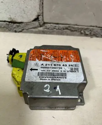 Mercedes-Benz E W211 Airbag control unit/module A2118704326