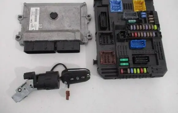 Citroen C3 Engine ECU kit and lock set 9830510980 9815037580 9830790580