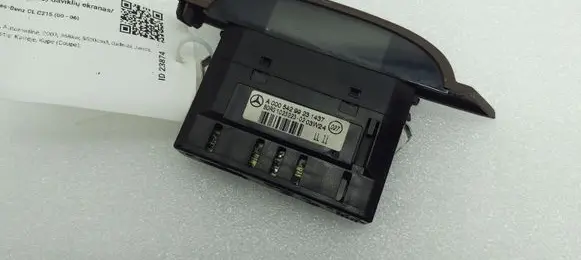 Mercedes-Benz CL C215 Parking PDC sensor display screen A0005429923