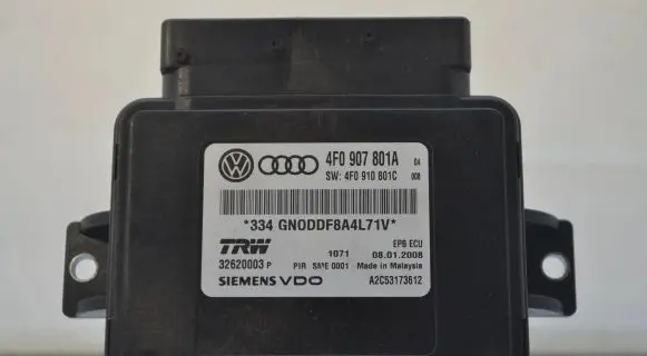 Audi A6 S6 C6 4F Brake system control unit/module 4F0907801A 32620003 A2C53173612