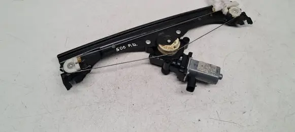 Front door window regulator with motor