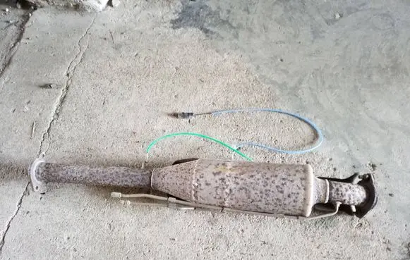 Ford S-MAX Catalyst/FAP/DPF particulate filter 
