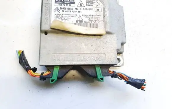 Citroen C4 I Airbag control unit/module 603726100 9662643980