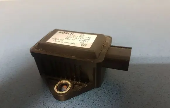 BMW 7 E65 E66 ESP acceleration yaw rate sensor 0265005249 0009337 34526757406