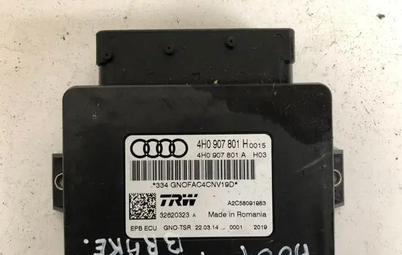 Audi A6 C7 Hand brake control module 4H0907801H 32620323
