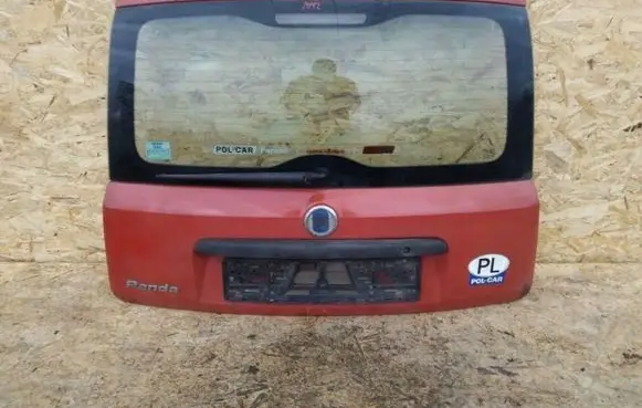 Fiat Panda II Tailgate/trunk/boot lid