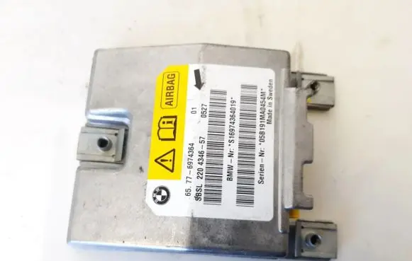 BMW 5 E60 E61 Airbag control unit/module 6577697436401 65.77-697436401