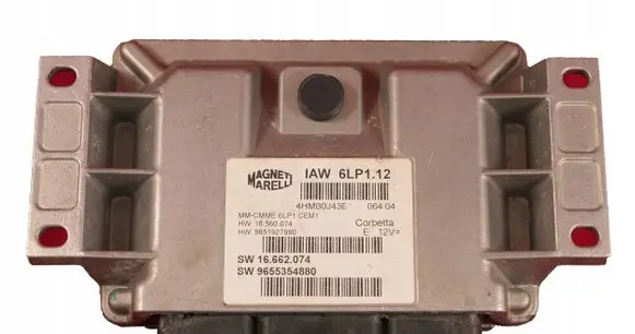 Peugeot 407 Engine control unit/module 9655354880