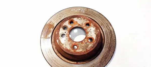 Ford Mondeo MK IV Rear brake disc neventiliuojamas