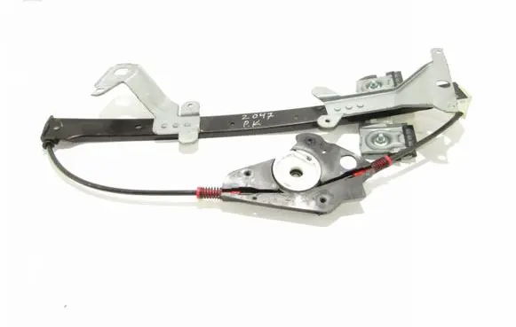 Front window lifting mechanism without motor
