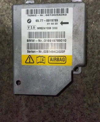 BMW 5 E39 Airbag control unit/module 6919789 316919789010 02B1494C0020F