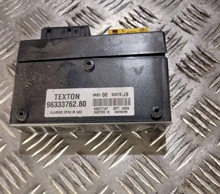 Peugeot 806 Alarm control unit/module 9633376280 93577167