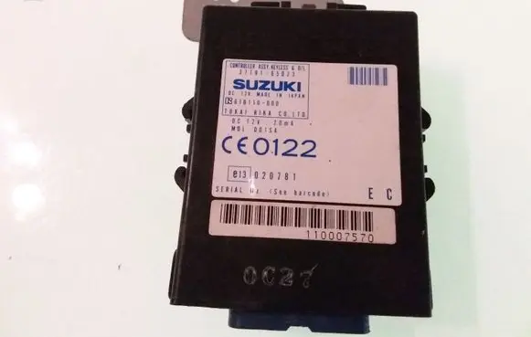 Suzuki Grand Vitara I Door central lock control unit/module 3719165D23 E13020781