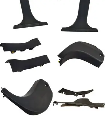 Ford Fiesta sill trim set (inner) 8a61b02349aew 8a61b02348aew 8a61a13245abw