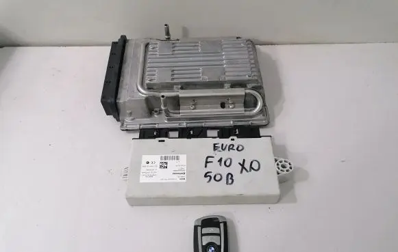 BMW 5 F10 F11 Engine ECU kit and lock set 9241971 7613202