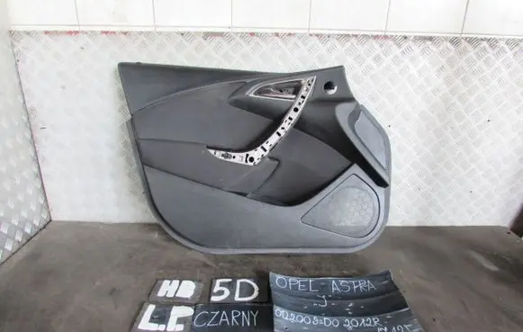 Opel Astra J Front door card panel trim