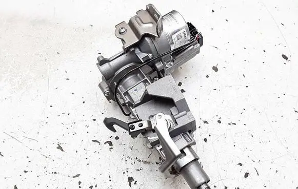 Steering wheel axle set