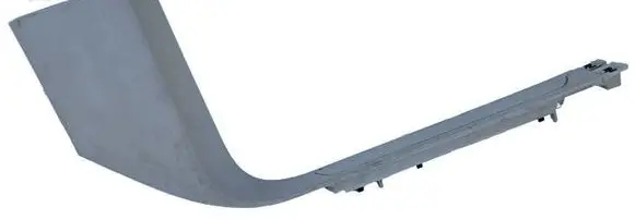 Volkswagen Touareg II Front sill trim cover 7P0863484D