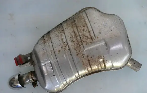 Audi A8 S8 D3 4E Rear muffler/silencer tail pipe 4E0253611R