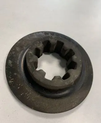 Mercedes-Benz A W169 Front coil spring rubber mount A1693250284