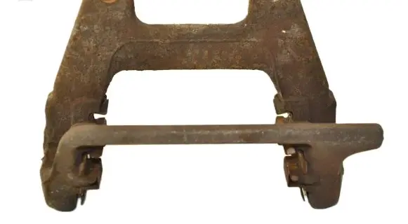Audi A6 S6 C6 4F Brake caliper pad carrier rear 6614ah257