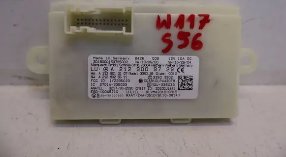 Mercedes-Benz CLA C117 X117 W117 Keyless (KESSY) go control unit/module A2129009729