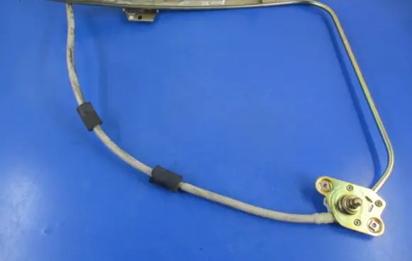 Fiat 500 Cinquecento Front door window regulator with motor