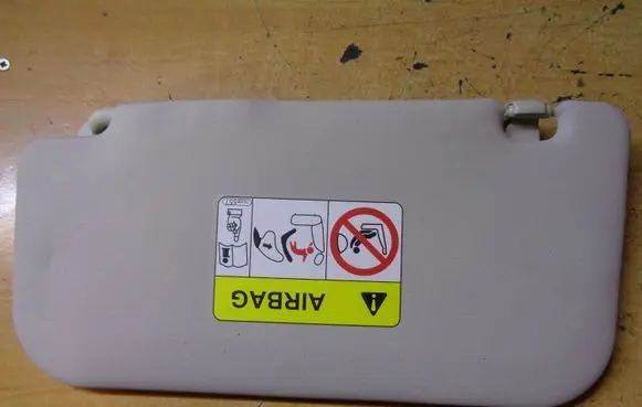 Mitsubishi Space Star Sun visor