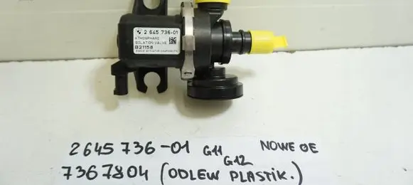 BMW 7 G11 G12 Engine shut-off valve 2645736-01 264573601 7367804