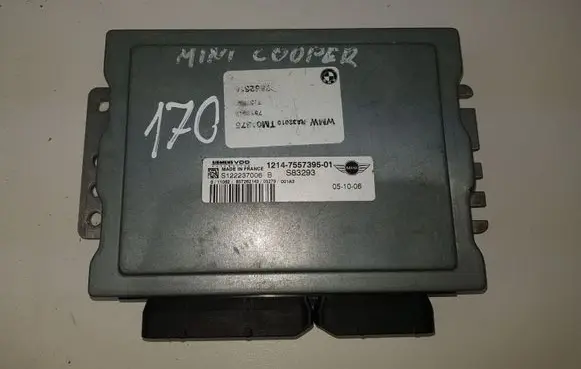 Mini One - Cooper Coupe R56 Engine control unit/module 7557395 S122237006B