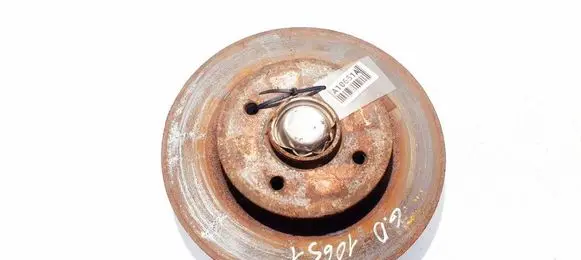 Citroen C4 I Picasso Rear brake disc neventiliuojamas