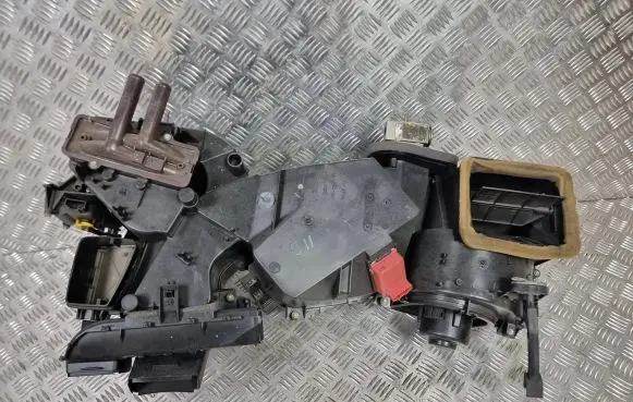 Interior heater climate box assembly