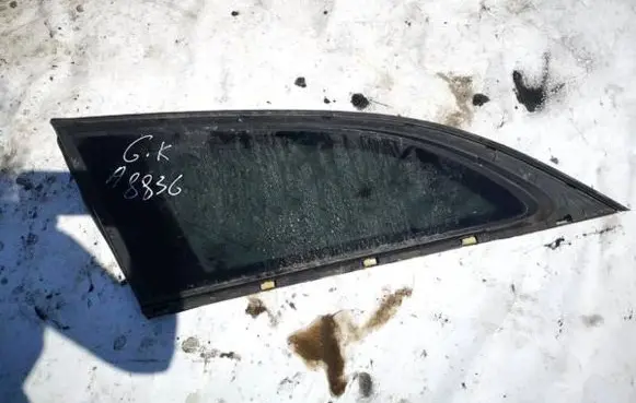 Jaguar XF Rear side window as3