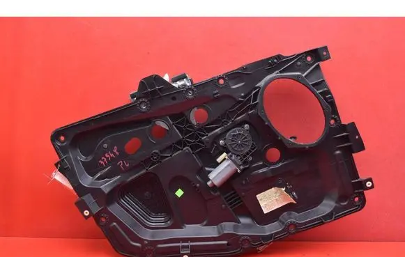 Front door window regulator with motor