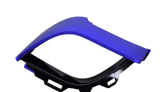 Toyota C-HR I Dashboard glove box trim 55431F4010 55012F4010