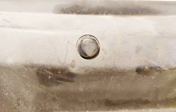 Opel Astra G Windshield washer spray nozzle 