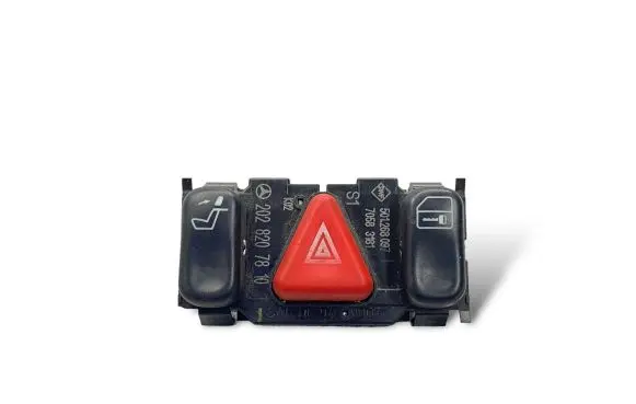 Mercedes-Benz C W202 Hazard light switch 2028207810 501268097 70583181