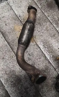 KIA Sorento Muffler pipe connector clamp 
