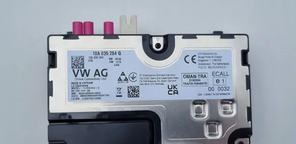 Audi Q4 e-tron Bluetooth control unit module 10A035284F