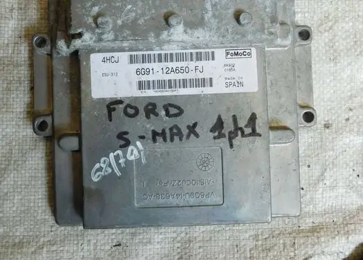 Ford S-MAX Engine control unit/module ECU 6G91-12A650-FJ