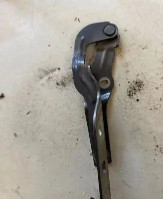 Volkswagen Golf VII Engine bonnet/hood hinges 5G0823301B