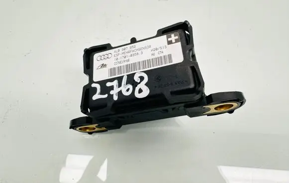 Audi Q7 4L ESP acceleration yaw rate sensor 4L0907652 C076E19Y68 10170103583