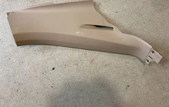 Porsche Cayenne (9Y0 9Y3) Rear sill trim cover 760867766