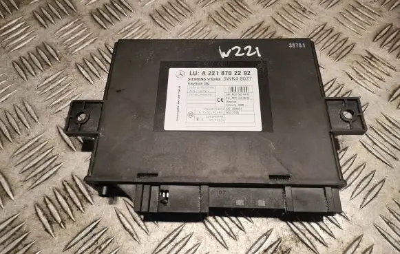 Keyless (KESSY) go control unit/module