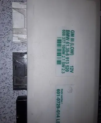 BMW 7 E38 Comfort/convenience module 61356913520 6913520
