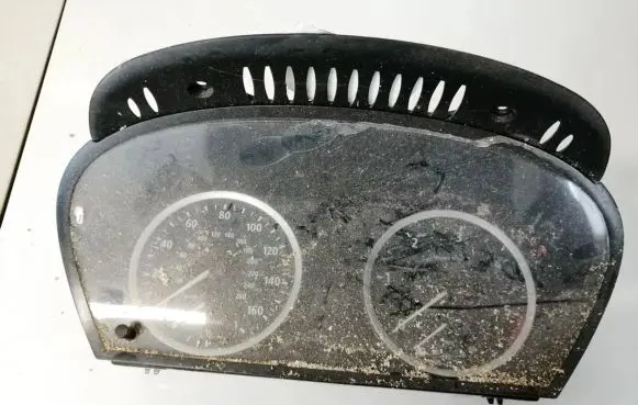 BMW 5 E60 E61 Speedometer (instrument cluster) 62116958601 a2c53103634
