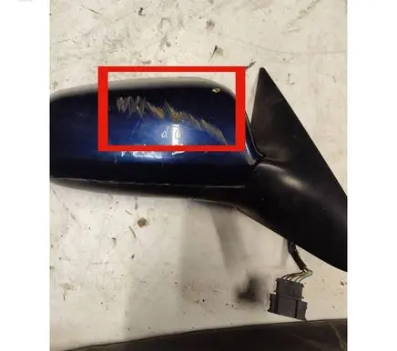 Opel Zafira A Front door electric wing mirror E9010137 E9020137