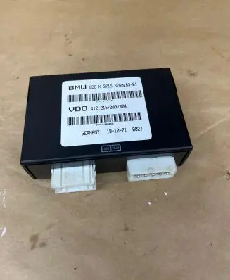 BMW 7 E65 E66 Suspension control unit/module 6760163 412215083004